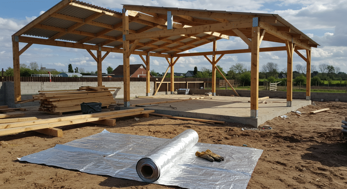 Czy dawać folię pod blachodachówkę na wiacie? – poradnik