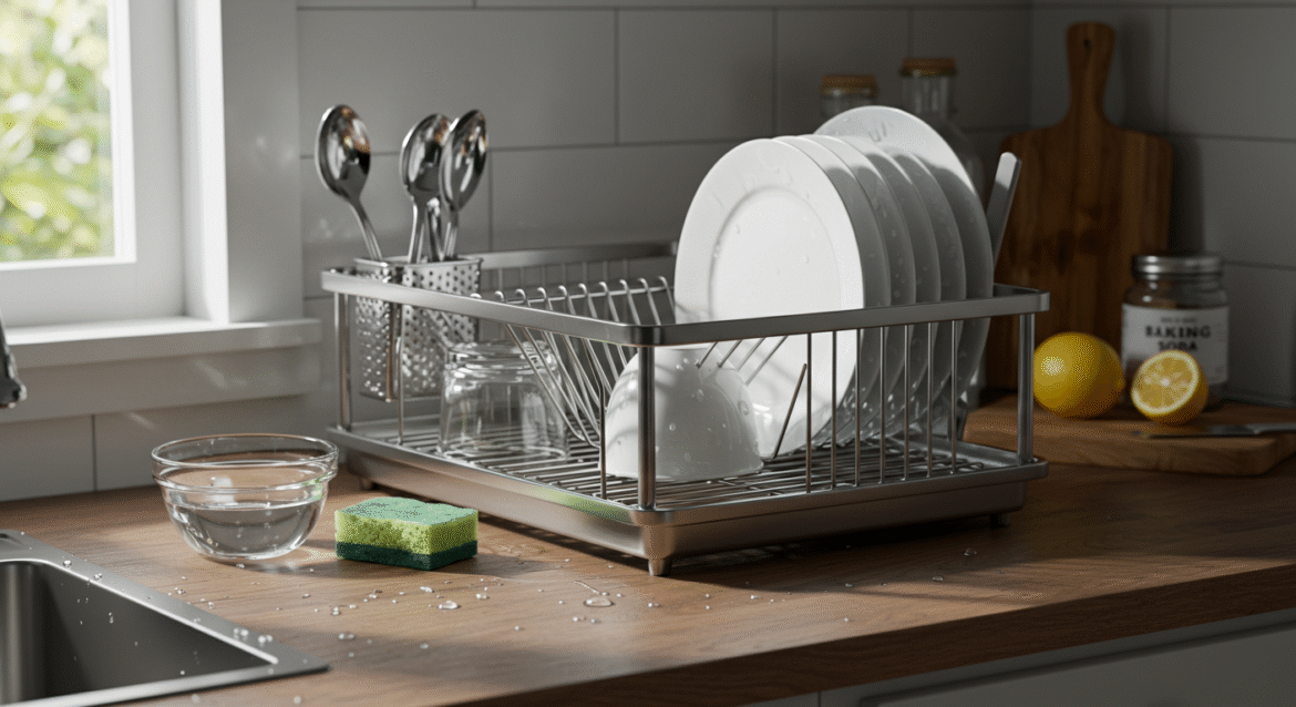 Jak wyczyścić ociekacz do naczyń – praktyczny przewodnik